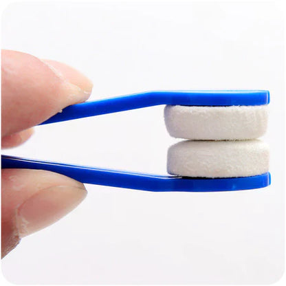 2-in-1 Mikrofaser-Brillenreiniger