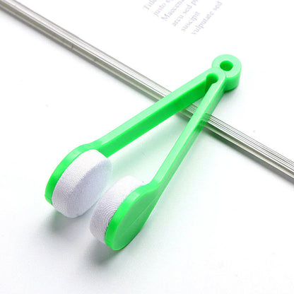 2-in-1 Mikrofaser-Brillenreiniger