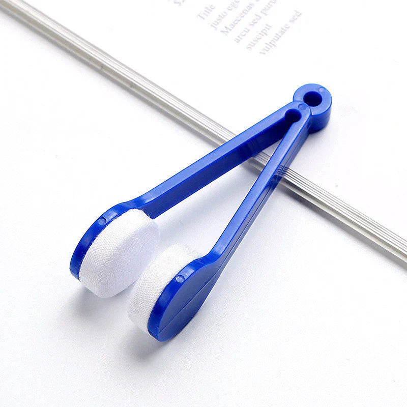 2-in-1 Mikrofaser-Brillenreiniger