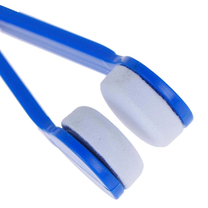 2-in-1 Mikrofaser-Brillenreiniger