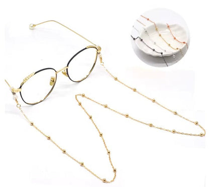 Stilvolle Brillenkette mit Struktur