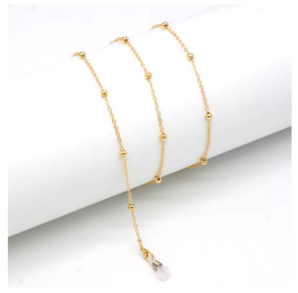 Stilvolle Brillenkette mit Struktur