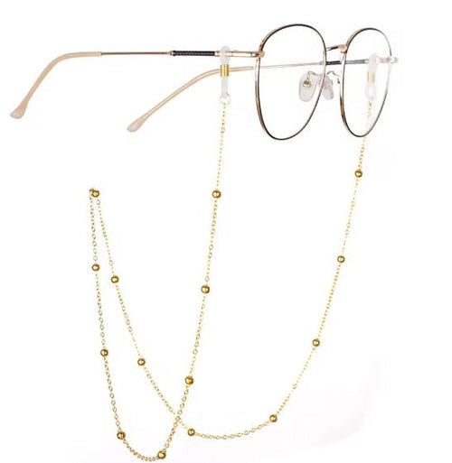 Stilvolle Brillenkette mit Struktur