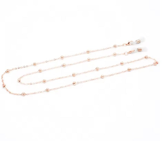 Stilvolle Brillenkette mit Struktur