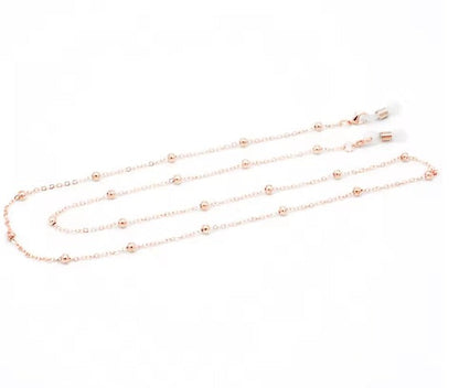 Stilvolle Brillenkette mit Struktur