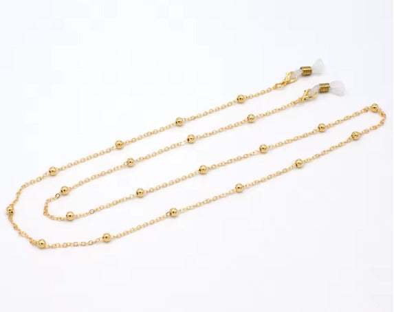 Stilvolle Brillenkette mit Struktur